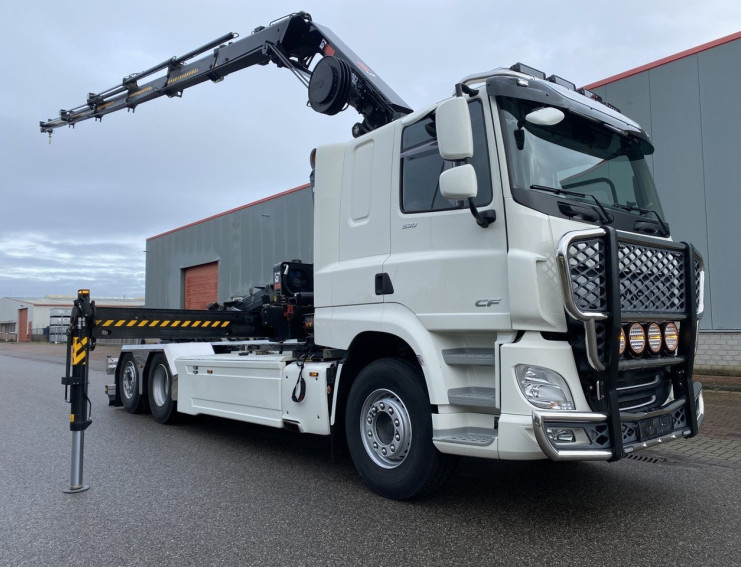 DAF CF 530 Like NEW !!! HIAB X-Hipro 262 EP-5, HIAB Hook