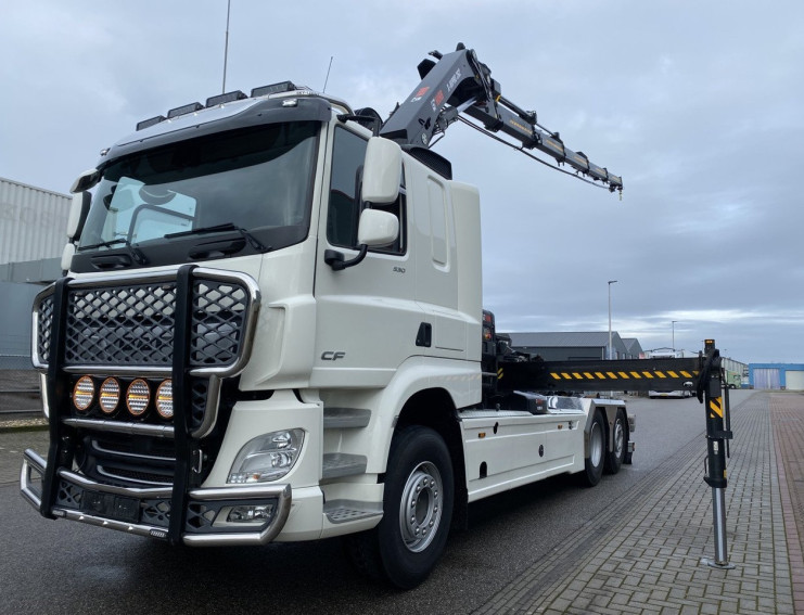 DAF CF 530 Like NEW !!! HIAB X-Hipro 262 EP-5, HIAB Hook